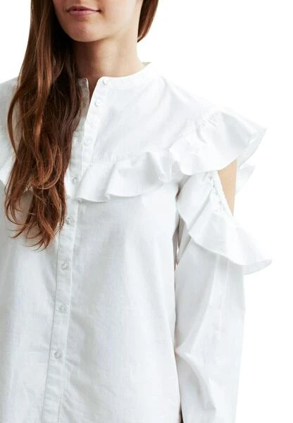 Chemise Vila Vinavaro Blanc 3 Chemise Vila Vinavaro Blanc – Image 3