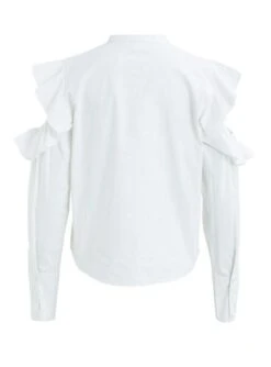 Chemise Vila Vinavaro Blanc 9 Chemise Vila Vinavaro Blanc -Jolie Boutique gallery M046476 5