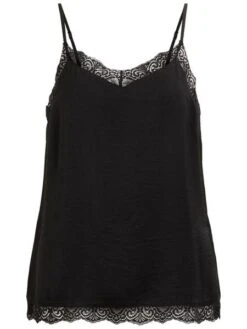Top Vila Vicava Noire Pour Femme -Jolie Boutique gallery M048936 4