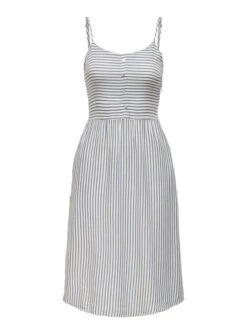 Robe Only Cuma Blanc Pour Femme -Jolie Boutique gallery M090780 4