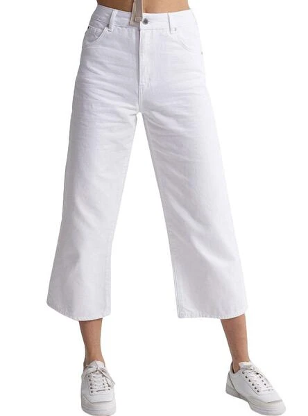 Jeans Superdry Wide Leg Blanc Femme 1 Jeans Superdry Wide Leg Blanc Femme
