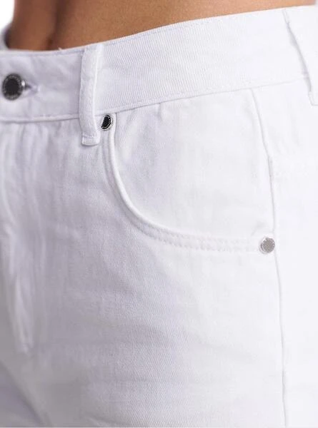 Jeans Superdry Wide Leg Blanc Femme 3 Jeans Superdry Wide Leg Blanc Femme – Image 3