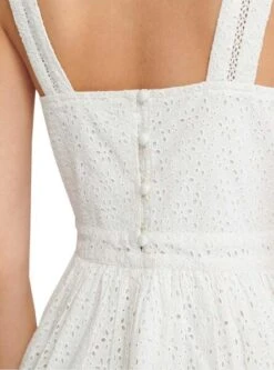 Robe Superdry Blaire Blanc Pour Femme -Jolie Boutique gallery M093552 4