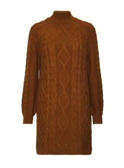 Robe Only Freya Marron Pour Femme