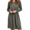 Robe Vila Juner Vert Femme
