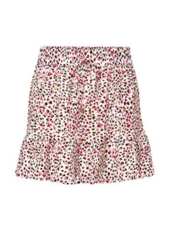 Jupe Only Dia Life Plisse Blanc Pour Femme -Jolie Boutique gallery M118034 3