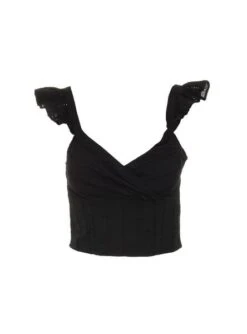 Top Only Maria Strap Noir Pour Femme -Jolie Boutique gallery M118088 3