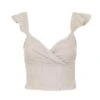 Top Only Maria Strap Beige Pour Femme