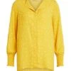 Chemise Vila Vidotties Jaune Pour Femme