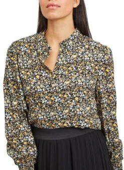 Chemise Vila Vitendi Noire Pour Femme -Jolie Boutique gallery M118256 3