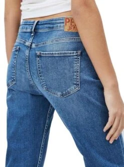 Jeans Pepe Jeans Mary Bleu Pour Femme -Jolie Boutique gallery M119767 4