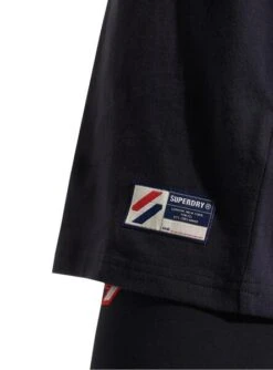 T-Shirt Superdry Sportstyle Noire Pour Femme -Jolie Boutique gallery M120241 3