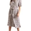Robe Superdry Printed Blanc Pour Femme