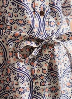 Robe Superdry Printed Blanc Pour Femme -Jolie Boutique gallery M120265 3