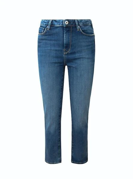 Jeans Pepe Jeans Dion 7/8 Bleu Pour Femme 3 Jeans Pepe Jeans Dion 7/8 Bleu Pour Femme – Image 3