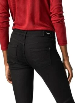 Pantalon Pepe Jeans Pixie Noir Pour Femme -Jolie Boutique gallery M138959 4