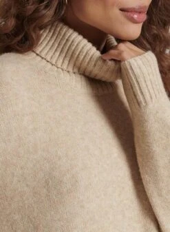 Robe Superdry Entonnoir Jeck Beige Pour Femme -Jolie Boutique gallery M143464 3