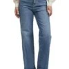 Jeans Vila Plus Wider Bleu Pour Femme
