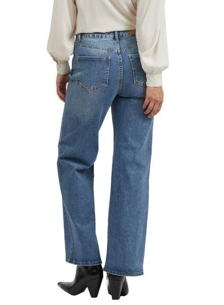 Jeans Vila Plus Wider Bleu Pour Femme 2 Jeans Vila Plus Wider Bleu Pour Femme – Image 2