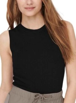 T-Shirt Only Majli Noire Pour Femme -Jolie Boutique gallery M144056 3