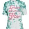 T-Shirt Only Tania Tie Dye Vert Pour Femme
