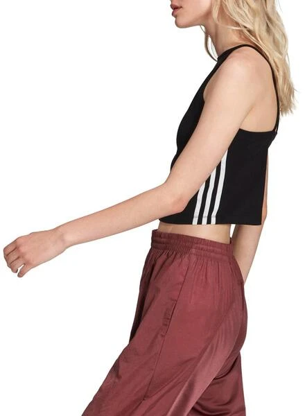 T-Shirt Adidas Adicolor Noire Femme 2 T-Shirt Adidas Adicolor Noire Femme – Image 2