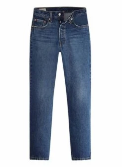Jeans Levis 501 Crop Bleu Pour Femme -Jolie Boutique gallery M149833 4