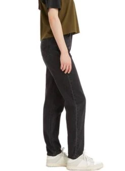 Pantalon Levis 80 Mom Pour Femme Noire 5 Pantalon Levis 80 Mom Pour Femme Noire -Jolie Boutique gallery M149863 3