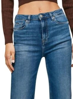 Jeans Pepe Jeans Willa Bleu Pour Femme -Jolie Boutique gallery M150571 3