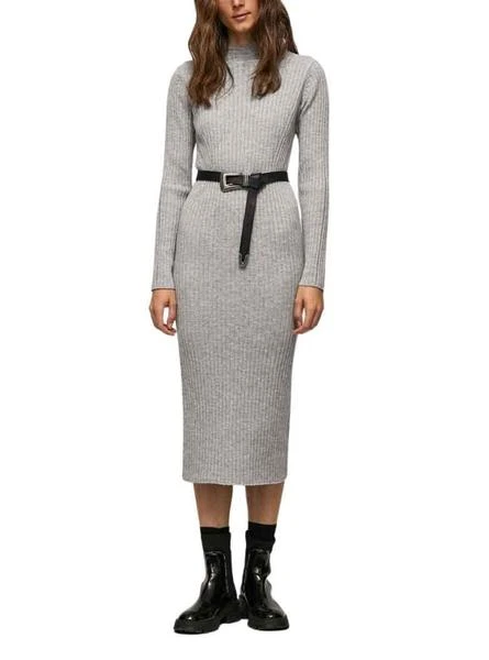 Robe Pepe Jeans Belinda Pour Femme Gris 4 Robe Pepe Jeans Belinda Pour Femme Gris – Image 4