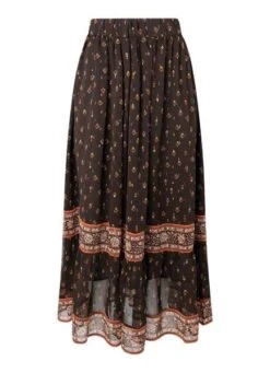 Jupe Pepe Jeans Brun Ethnique Différent Pour Femme -Jolie Boutique gallery M154166 4