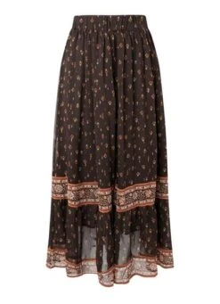 Jupe Pepe Jeans Brun Ethnique Différent Pour Femme -Jolie Boutique gallery M154166 5