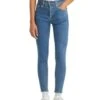 Pantalon Jeans Levis 721 High Rise Bleu Femme
