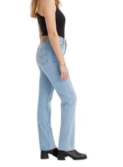 Pantalon Jeans Levis 724 Light Denim Pour Femme -Jolie Boutique gallery M154263 3