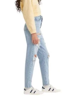 Pantalon Jeans Levis Mom Jean Bleu Claro Femme 5 Pantalon Jeans Levis Mom Jean Bleu Claro Femme -Jolie Boutique gallery M154265 3