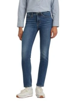 Pantalon Jeans Levis 312 Bleu Pour Femme