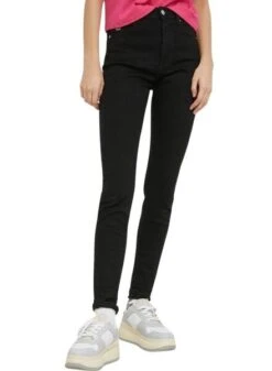 Jeans Tommy Jeans Sylvia Noire Femme