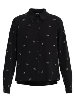 Chemise Pepe Jeans Priscila Paisley Noire Femme -Jolie Boutique gallery M155268 4