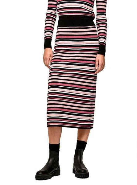 Jupe Pepe Jeans Tiffani Multicolore Pour Femme 1 Jupe Pepe Jeans Tiffani Multicolore Pour Femme