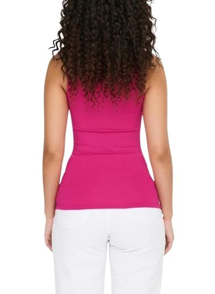 Top Only Léa Basic Rosa Pour Femme 2 Top Only Léa Basic Rosa Pour Femme – Image 2