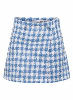 Jupe Only Leela Bleu Et Blanc Pour Femme -Jolie Boutique gallery M155489 3