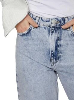 Pantalon Jeans Vila Fiona Bleu Claro Pour Femme -Jolie Boutique gallery M155826 4