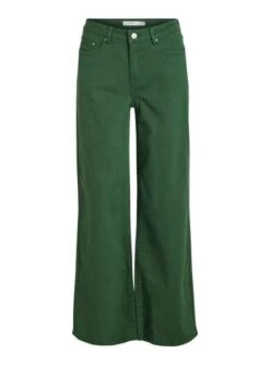 Pantalon Jeans Vila Vigree Vert Pour Femme