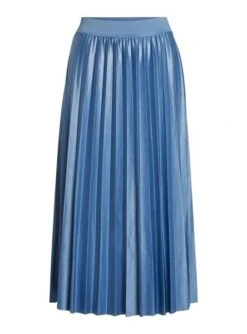 Jupe Vila Nitban Bleu Pour Femme -Jolie Boutique gallery M155874 4