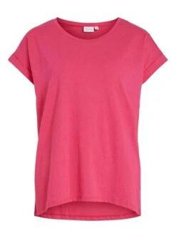 T-Shirt Vila Dreamers Rosa Pour Femme 8 T-Shirt Vila Dreamers Rosa Pour Femme -Jolie Boutique gallery M155896 4
