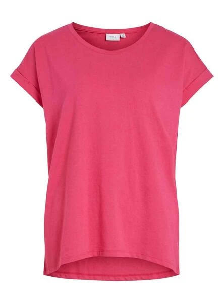 T-Shirt Vila Dreamers Rosa Pour Femme 4 T-Shirt Vila Dreamers Rosa Pour Femme – Image 4