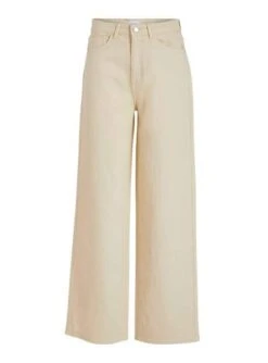 Pantalon Vila Freya Beige Pour Femme -Jolie Boutique gallery M155899 5
