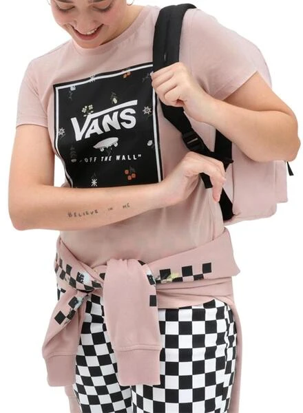 T-Shirt Vans Micro Disty Rose Pour Femme 1 T-Shirt Vans Micro Disty Rose Pour Femme