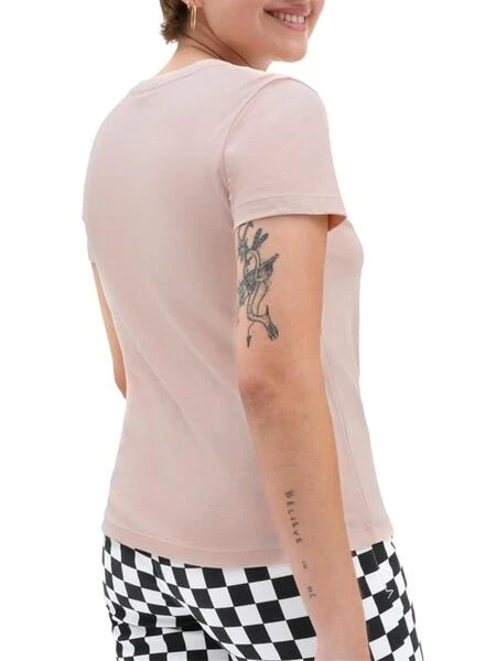 T-Shirt Vans Micro Disty Rose Pour Femme 2 T-Shirt Vans Micro Disty Rose Pour Femme – Image 2