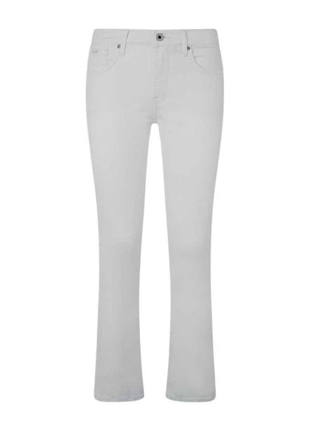 Pantalon Jeans Pepe Jeans Grâce Blanc Femme 4 Pantalon Jeans Pepe Jeans Grâce Blanc Femme – Image 4